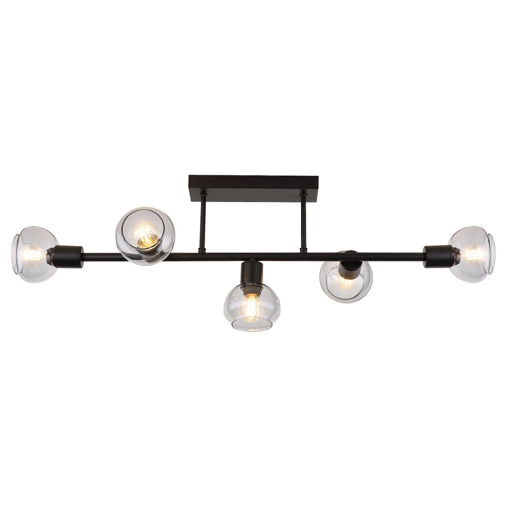 Lustra, plafoniera cu 5 spoturi design industrial Sullivan, Lustre cu spoturi, LED⭐ modele moderne corpuri de iluminat tip spoturi aplicate pe tavan sau perete.✅Design decorativ 2022!❤️Promotii lampi❗ ➽ www.evalight.ro. Alege lustre de iluminat interior tip plafoniere si aplice cu 5 sau 6 spoturi pe bara cu lumina LED si directie reglabila pentru living, dormitor, bucatarie, baie, hol, camera copii, calitate de lux la cel mai bun pret. a