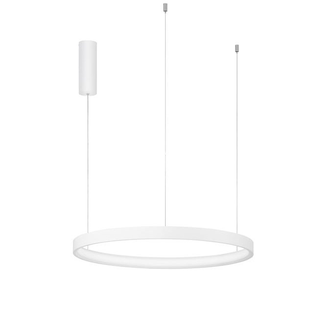 Lustra LED suspendata design modern circular PERRINE D-60cm alba, Corpuri de iluminat interior LED⭐ modele lustre interior LED pentru living, dormitor, bucatarie, baie.✅DeSiGn decorativ de lux!❤️Promotii lampi LED❗ ➽www.evalight.ro. Alege Corpuri de iluminat interior LED elegante in stil modern, suspendate sau aplicate de tavan si perete, ieftine de calitate deosebita la cel mai bun pret. a