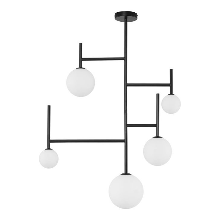 Lustra moderna design minimalist LICATO 5L, Lustre aplicate, moderne⭐ modele elegante pentru living, dormitor, bucatarie sau hol.✅DeSiGn decorativ unic!❤️Promotii lampi❗ ➽www.evalight.ro. Alege corpuri de iluminat interior de tip plafoniera si lustre aplicate de tavan, ieftine de de lux, calitate deosebita la cel mai bun pret. a