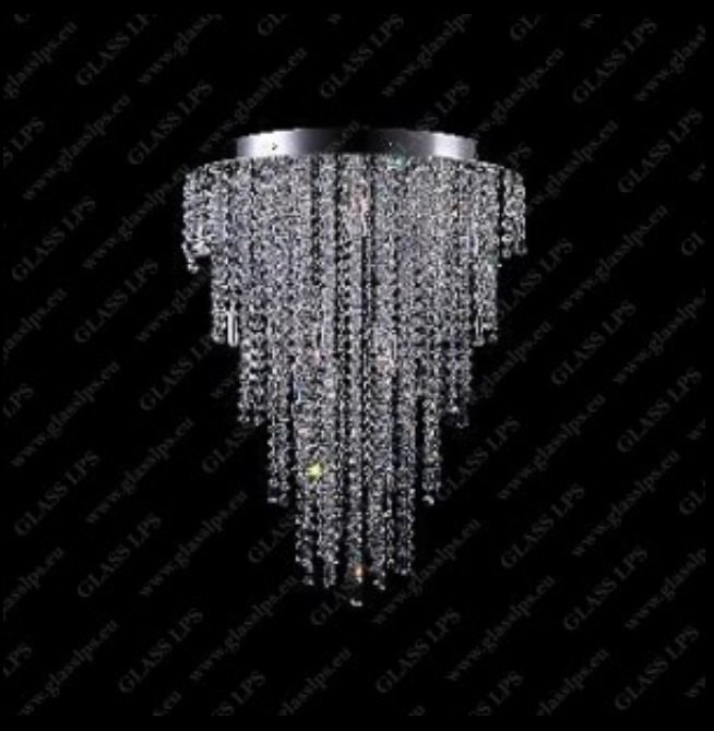 Plafoniera moderna cristal Bohemia 50cm, Lustre cristal si Corpuri de iluminat suspendate⭐ modele de lux elegante din cristal Stil Exclusive.✅Design Premium Top❗ ➽ www.evalight.ro.  a