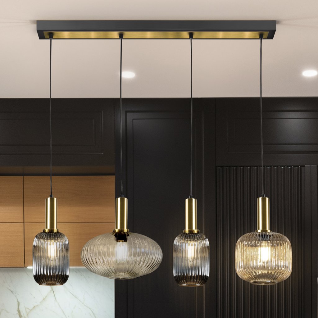 Lustra moderna dimabila cu 4 pendule Norma, Candelabre si Lustre moderne elegante⭐ modele clasice de lux pentru living, bucatarie si dormitor.✅ DeSiGn actual Top 2020!❤️Promotii lampi❗ ➽ www.evalight.ro. Oferte corpuri de iluminat suspendate pt camere de interior (înalte), suspensii (lungi) de tip lustre si candelabre, pendule decorative stil modern, clasic, rustic, baroc, scandinav, retro sau vintage, aplicate pe perete sau de tavan, cu cristale, abajur din material textil, lemn, metal, sticla, bec Edison sau LED, ieftine de calitate deosebita la cel mai bun pret. a