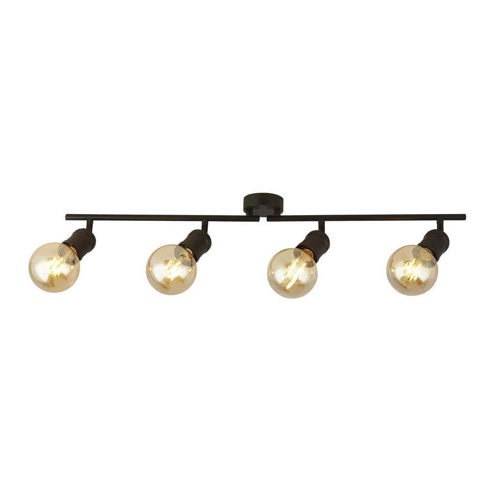 Lustra aplicata design vintage cu 4 spoturi directionabile Dance, Plafoniere cu 3 spoturi, LED⭐ modele moderne corpuri de iluminat tip spoturi aplicate pe tavan sau perete.✅Design decorativ unic!❤️Promotii lampi❗ ➽ www.evalight.ro. Alege oferte lustre de iluminat interior tip plafoniere si aplice cu 3 spoturi pe bara cu lumina LED si directie reglabila pentru living, dormitor, bucatarie, baie, hol, camera copii, calitate de lux la cel mai bun pret. a