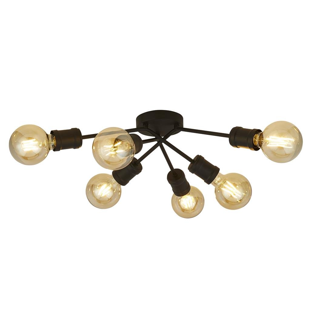 Lustra aplicata design vintage cu 6 spoturi directionabile Dance, Lustre cu spoturi, LED⭐ modele moderne corpuri de iluminat tip spoturi aplicate pe tavan sau perete.✅Design decorativ 2022!❤️Promotii lampi❗ ➽ www.evalight.ro. Alege lustre de iluminat interior tip plafoniere si aplice cu 5 sau 6 spoturi pe bara cu lumina LED si directie reglabila pentru living, dormitor, bucatarie, baie, hol, camera copii, calitate de lux la cel mai bun pret. a