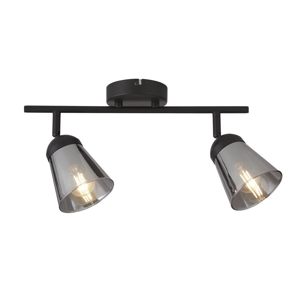 Plafoniera moderna cu 2 spoturi directionabile Mega, Aplice aplicate perete sau tavan cu spoturi, LED⭐ modele moderne corpuri de iluminat tip spoturi pe bara.✅Design decorativ unic!❤️Promotii lampi❗ ➽ www.evalight.ro. Alege aplice de iluminat interior, lustre si plafoniere cu 2 spoturi cu lumina LED si directie reglabila, spot orientabil cu intrerupator, simple si ieftine de calitate la cel mai bun pret. a