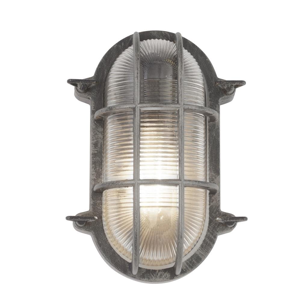 Aplica de perete sau tavan design industrial IP44 Bulkhead Oval, Aplice de exterior clasice, rustice, traditionale⭐ lampi de perete pentru iluminat exterior terasa casa.✅Design decorativ unic!❤️Promotii online❗ ➽www.evalight.ro. Alege oferte la corpuri de iluminat exterior rezistente la apa tip felinar din metal antichizat, abajur din sticla cu decor ornamental, bec LED si lumina ambientala, ieftine si de lux, calitate deosebita la cel mai bun pret. a