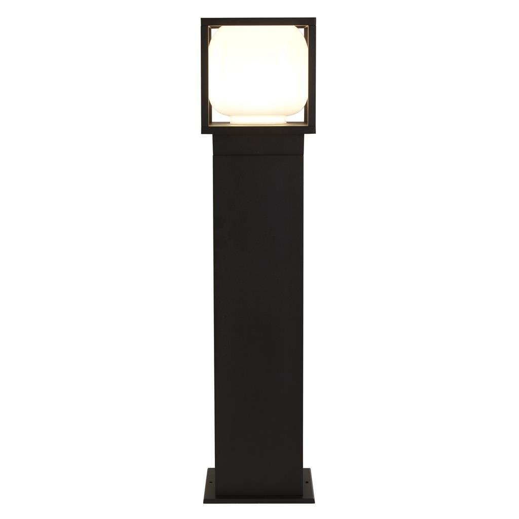 Stalp mediu iluminat LED exterior IP54 Athens 65cm, Corpuri de iluminat exterior⭐ modele rustice, clasice, moderne pentru gradina, terasa, curte si alei.✅Design decorativ unic!❤️Promotii lampi❗ ➽www.evalight.ro. a