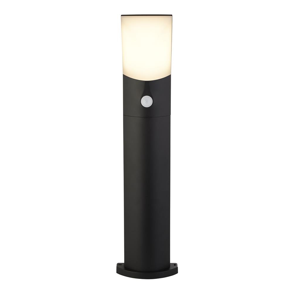 Stalp iluminat exterior cu senzor de miscare IP54 LED Copenhagen, Corpuri de iluminat exterior⭐ modele rustice, clasice, moderne pentru gradina, terasa, curte si alei.✅Design decorativ unic!❤️Promotii lampi❗ ➽www.evalight.ro. a