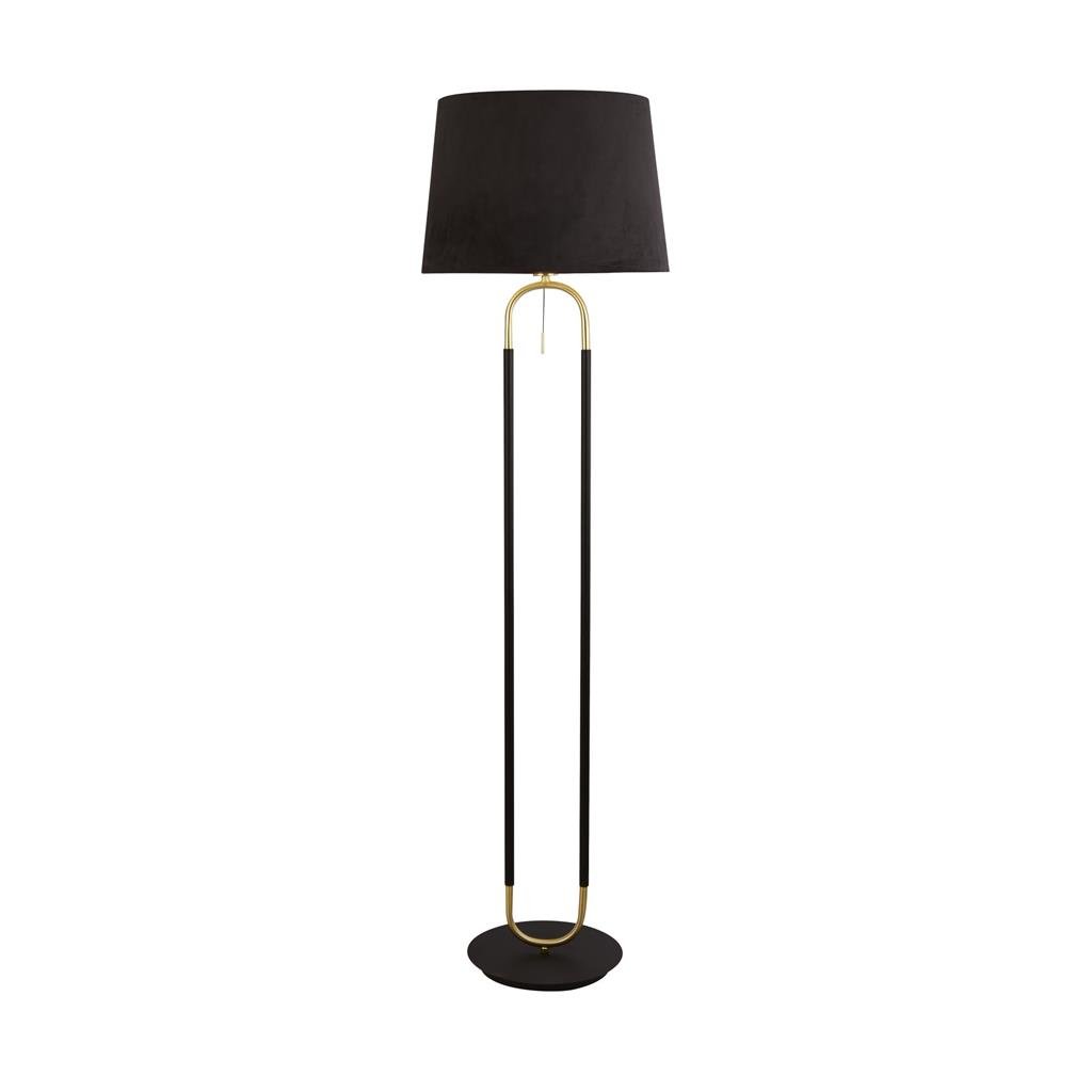 Lampadar, Lampa de podea decorativa design elegant Jazz negru, Lampadare moderne de podea⭐ modele elegante pentru iluminat camera living dormitor.✅DeSiGn decorativ de lux unic!❤️Promotii lampi❗ ➽www.evalight.ro. Alege corpuri de iluminat de podea pt interior cu reader LED, ieftine de calitate deosebita la cel mai bun pret. a