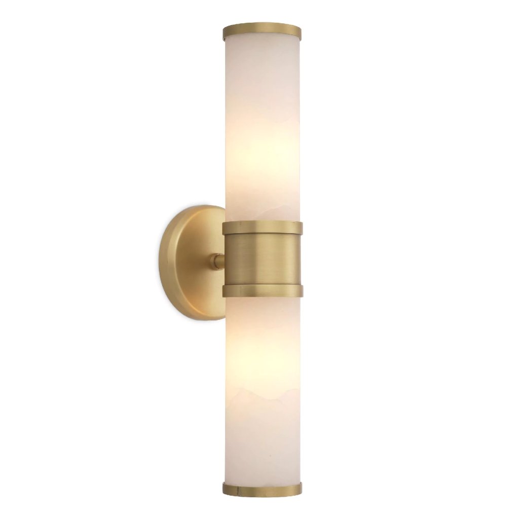 Aplica de perete design LUX Claridges Double alama antic/ alabastru, Aplice de perete moderne, LED⭐ modele potrivite pentru iluminat living dormitor, bucatarie, hol.✅DeSiGn decorativ actual unic!❤️Promotii lampi❗ ➽www.evalight.ro. Alege corpuri de iluminat interior elegante de tip lustre aplicate de perete si tavan pt camere casa, ieftine si de lux, calitate deosebita la cel mai bun pret. a