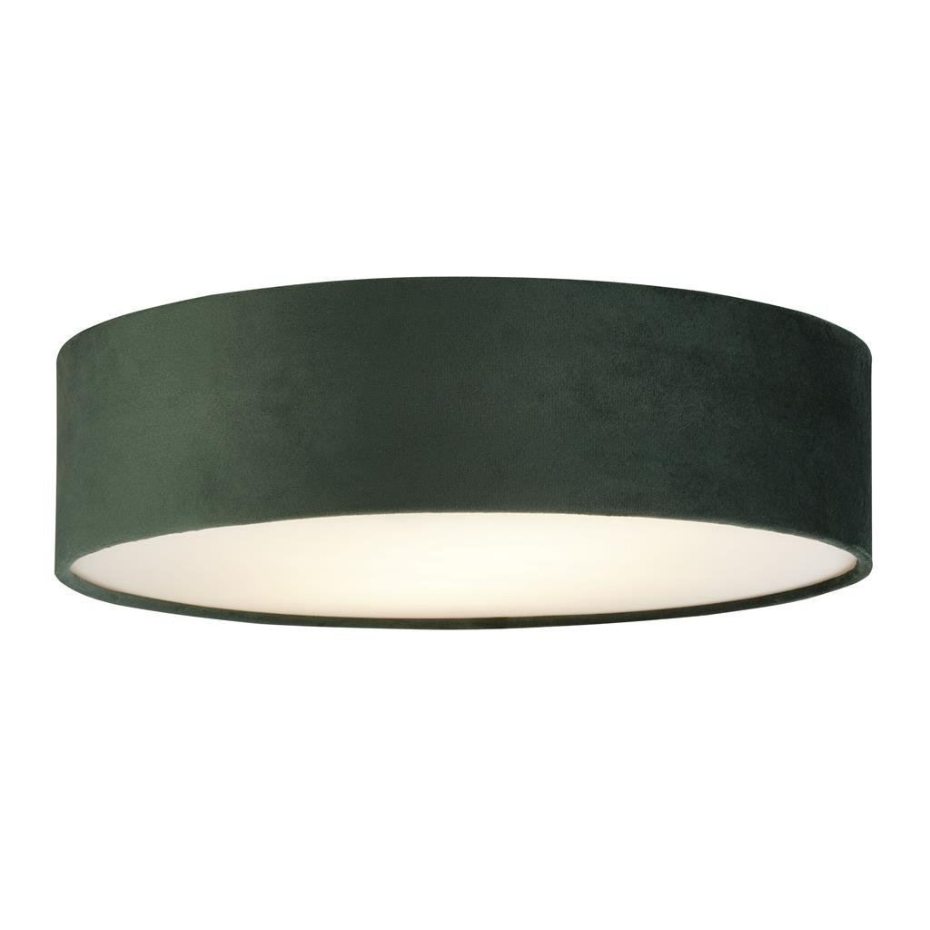 Plafoniera moderna cu abajur din catifea verde Drum 2L, 38cm, Plafoniere moderne, LED⭐ modele elegante pentru living, dormitor, bucatarie sau hol.✅DeSiGn decorativ actual unic!❤️Promotii lampi❗ ➽www.evalight.ro. Alege corpuri de iluminat interior de tip plafoniera, lustre aplicate de tavan si perete pt camere casa, ieftine si de lux, calitate deosebita la cel mai bun pret. a