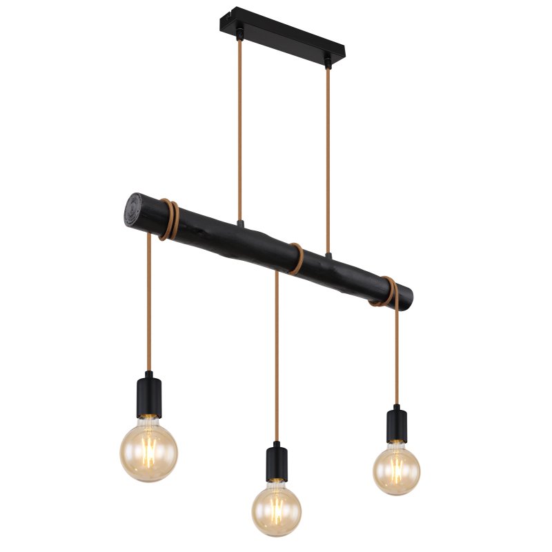 Lustra cu 3 pendule design rustic Gregor negru, Candelabre si Lustre moderne elegante⭐ modele clasice de lux pentru living, bucatarie si dormitor.✅ DeSiGn actual Top 2020!❤️Promotii lampi❗ ➽ www.evalight.ro. Oferte corpuri de iluminat suspendate pt camere de interior (înalte), suspensii (lungi) de tip lustre si candelabre, pendule decorative stil modern, clasic, rustic, baroc, scandinav, retro sau vintage, aplicate pe perete sau de tavan, cu cristale, abajur din material textil, lemn, metal, sticla, bec Edison sau LED, ieftine de calitate deosebita la cel mai bun pret. a