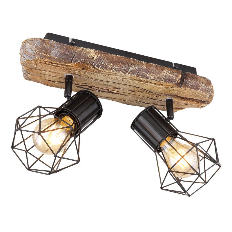 Aplica de perete / tavan cu 2 spoturi design industrial PRISKA negru, Candelabre si Lustre moderne elegante⭐ modele clasice de lux pentru living, bucatarie si dormitor.✅ DeSiGn actual Top 2020!❤️Promotii lampi❗ ➽ www.evalight.ro. Oferte corpuri de iluminat suspendate pt camere de interior (înalte), suspensii (lungi) de tip lustre si candelabre, pendule decorative stil modern, clasic, rustic, baroc, scandinav, retro sau vintage, aplicate pe perete sau de tavan, cu cristale, abajur din material textil, lemn, metal, sticla, bec Edison sau LED, ieftine de calitate deosebita la cel mai bun pret. a