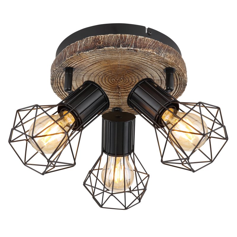 Plafoniera cu 3 spoturi design industrial PRISKA negru, Plafoniere cu 3 spoturi, LED⭐ modele moderne corpuri de iluminat tip spoturi aplicate pe tavan sau perete.✅Design decorativ unic!❤️Promotii lampi❗ ➽ www.evalight.ro. Alege oferte lustre de iluminat interior tip plafoniere si aplice cu 3 spoturi pe bara cu lumina LED si directie reglabila pentru living, dormitor, bucatarie, baie, hol, camera copii, calitate de lux la cel mai bun pret. a