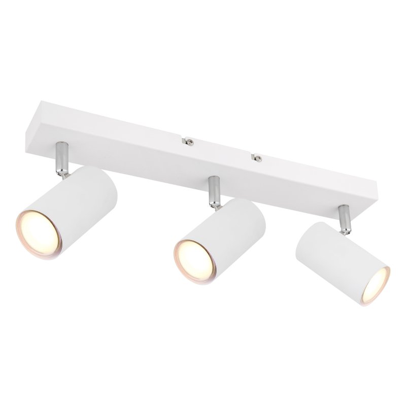 Plafoniera cu 3 spoturi directionabile design modern ROBBY alb, Plafoniere cu spoturi, LED⭐ modele moderne corpuri de iluminat tip spoturi aplicate pe tavan sau perete.✅Design decorativ 2022!❤️Promotii lampi❗ ➽ www.evalight.ro. Alege lustre de iluminat interior tip plafoniere si aplice cu 3 spoturi pe bara cu lumina LED si directie reglabila pentru living, dormitor, bucatarie, baie, hol, camera copii, calitate de lux la cel mai bun pret. a