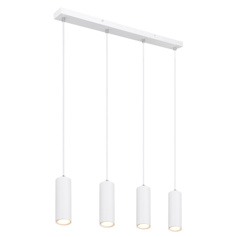 Lustra cu 4 pendule design modern ROBBY alb, Candelabre si Lustre moderne elegante⭐ modele clasice de lux pentru living, bucatarie si dormitor.✅ DeSiGn actual Top 2020!❤️Promotii lampi❗ ➽ www.evalight.ro. Oferte corpuri de iluminat suspendate pt camere de interior (înalte), suspensii (lungi) de tip lustre si candelabre, pendule decorative stil modern, clasic, rustic, baroc, scandinav, retro sau vintage, aplicate pe perete sau de tavan, cu cristale, abajur din material textil, lemn, metal, sticla, bec Edison sau LED, ieftine de calitate deosebita la cel mai bun pret. a