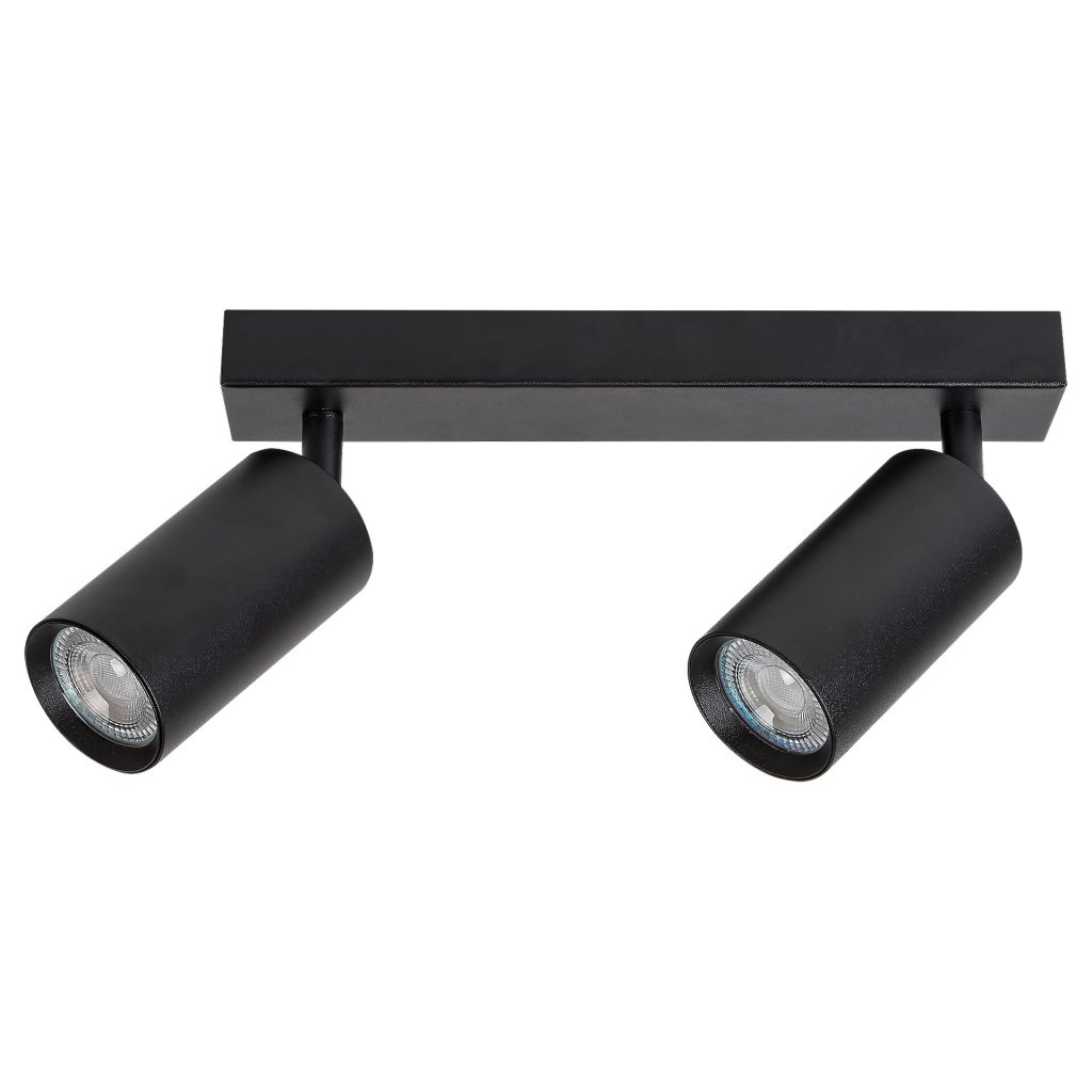 Aplice de perete / tavan cu 2 spoturi directionabile design modern SOLO negru, Aplice aplicate perete sau tavan cu spoturi, LED⭐ modele moderne corpuri de iluminat tip spoturi pe bara.✅Design decorativ unic!❤️Promotii lampi❗ ➽ www.evalight.ro. Alege aplice de iluminat interior, lustre si plafoniere cu 2 spoturi cu lumina LED si directie reglabila, spot orientabil cu intrerupator, simple si ieftine de calitate la cel mai bun pret. a