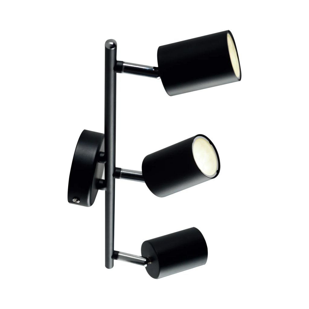 Plafoniera cu 3 spoturi directionabile design modern Explore 3 negru, Plafoniere cu 3 spoturi, LED⭐ modele moderne corpuri de iluminat tip spoturi aplicate pe tavan sau perete.✅Design decorativ unic!❤️Promotii lampi❗ ➽ www.evalight.ro. Alege oferte lustre de iluminat interior tip plafoniere si aplice cu 3 spoturi pe bara cu lumina LED si directie reglabila pentru living, dormitor, bucatarie, baie, hol, camera copii, calitate de lux la cel mai bun pret. a