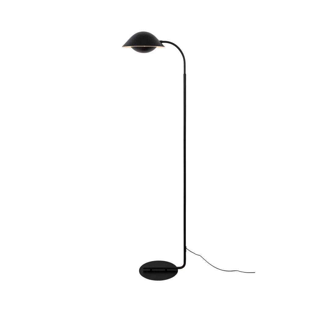 Lampadar, lampa de podea design modern Freya negru, Lampadare moderne de podea⭐ modele elegante pentru iluminat camera living dormitor.✅DeSiGn decorativ de lux unic!❤️Promotii lampi❗ ➽www.evalight.ro. Alege corpuri de iluminat de podea pt interior cu reader LED, ieftine de calitate deosebita la cel mai bun pret. a