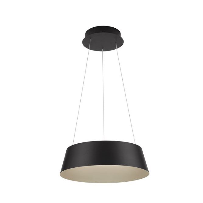 Pendul LED dimabil design modern ALBA negru 42cm, Lustre LED, moderne⭐ modele pendule pentru iluminat dormitor, living, bucatarie.✅DeSiGn decorativ unic!❤️Promotii lampi LED❗ ➽ www.evalight.ro. Alege corpuri de iluminat cu LED suspendate pt interior, suspensii elegante de lux cu cristale (becuri cu leduri si module LED integrate cu lumina calda, naturala sau rece), ieftine de calitate deosebita la cel mai bun pret.  a