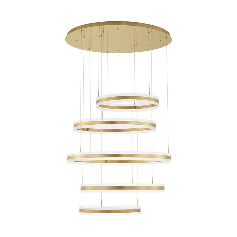 Lustra LED dimabila, design modern Agos auriu 106cm, Candelabre si Lustre moderne elegante⭐ modele clasice de lux pentru living, bucatarie si dormitor.✅ DeSiGn actual Top 2020!❤️Promotii lampi❗ ➽ www.evalight.ro. Oferte corpuri de iluminat suspendate pt camere de interior (înalte), suspensii (lungi) de tip lustre si candelabre, pendule decorative stil modern, clasic, rustic, baroc, scandinav, retro sau vintage, aplicate pe perete sau de tavan, cu cristale, abajur din material textil, lemn, metal, sticla, bec Edison sau LED, ieftine de calitate deosebita la cel mai bun pret. a