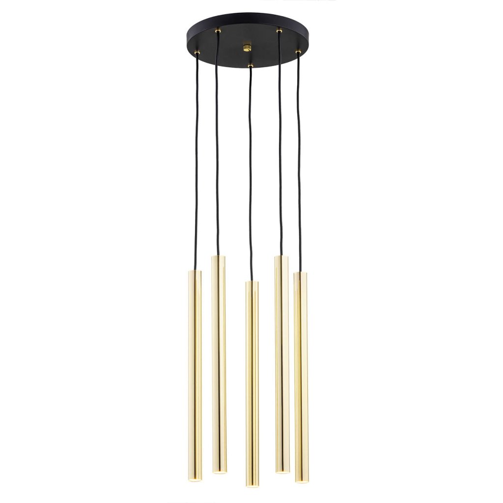 Lustra cu 5 pendule design minimalist Sicilia plus alama, Pendule / Lustre suspendate moderne, LED⭐ modele elegante pentru bucatarie, living dormitor.✅DeSiGn decorativ unic!❤️Promotii lampi❗ ➽www.evalight.ro. Alege corpuri de iluminat suspendate pt interior stil modern, suspensii de tip pendule cu cristale, abajur material textil, lemn, metal, sticla, bec tip lumanare Edison sau LED, ieftine si de lux, calitate deosebita la cel mai bun pret. a