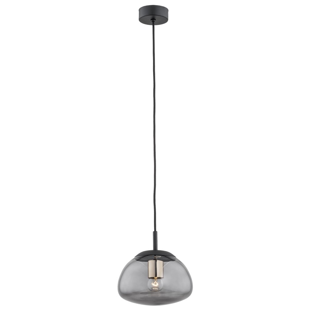 Pendul design modern TRINI negru 20cm, Pendule / Lustre suspendate moderne, LED⭐ modele elegante pentru bucatarie, living dormitor.✅DeSiGn decorativ unic!❤️Promotii lampi❗ ➽www.evalight.ro. Alege corpuri de iluminat suspendate pt interior stil modern, suspensii de tip pendule cu cristale, abajur material textil, lemn, metal, sticla, bec tip lumanare Edison sau LED, ieftine si de lux, calitate deosebita la cel mai bun pret. a