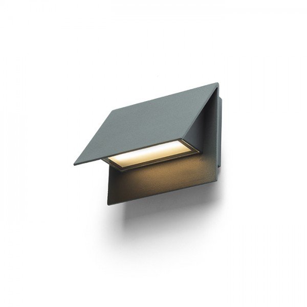 Aplica LED de perete exterior ambientala IP54 GERI, Aplice de exterior moderne, LED⭐ lampi de perete pentru iluminat exterior terasa casa si gradina.✅Design decorativ!❤️Promotii❗ ➽www.evalight.ro. Alege corpuri de iluminat exterior rezistente la apa tip spoturi aplicate pt perete sau tavan, metalice, abajur din sticla cu decor ornamental, bec LED si lumina ambientala, ieftine si de lux, calitate deosebita la cel mai bun pret. a