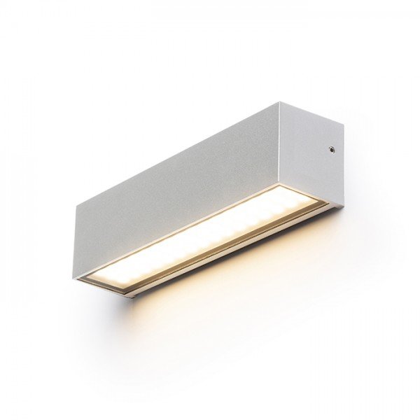 Aplica LED de perete exterior ambientala IP65 CAMARGUE gri, Aplice de exterior moderne, LED⭐ lampi de perete pentru iluminat exterior terasa casa si gradina.✅Design decorativ!❤️Promotii❗ ➽www.evalight.ro. Alege corpuri de iluminat exterior rezistente la apa tip spoturi aplicate pt perete sau tavan, metalice, abajur din sticla cu decor ornamental, bec LED si lumina ambientala, ieftine si de lux, calitate deosebita la cel mai bun pret. a