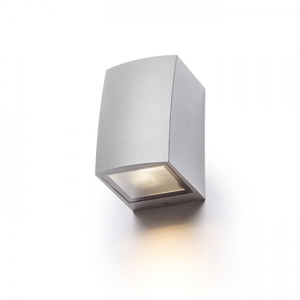 Aplica de perete exterior ambientala IP54 SELMA gri, Aplice de exterior moderne, LED⭐ lampi de perete pentru iluminat exterior terasa casa si gradina.✅Design decorativ!❤️Promotii❗ ➽www.evalight.ro. Alege corpuri de iluminat exterior rezistente la apa tip spoturi aplicate pt perete sau tavan, metalice, abajur din sticla cu decor ornamental, bec LED si lumina ambientala, ieftine si de lux, calitate deosebita la cel mai bun pret. a