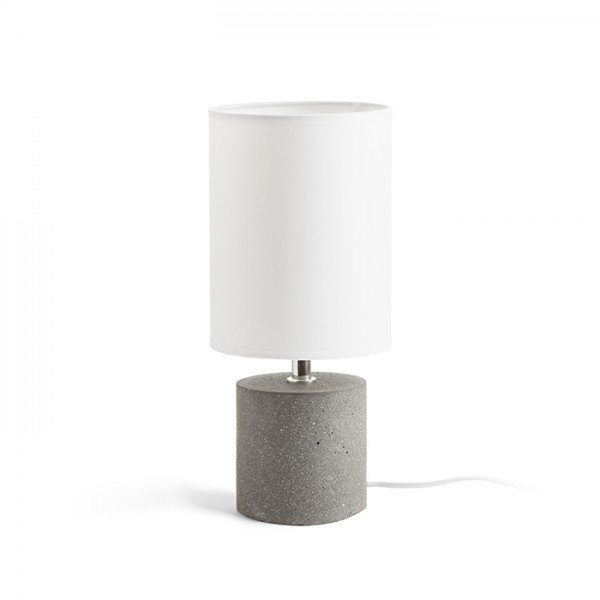 Veioza/ Lampa de masa minimalista CAMINO alb/ciment, Corpuri de iluminat interior, moderne⭐ modele lustre interior pentru living, dormitor, bucatarie, baie.✅DeSiGn decorativ de lux!❤️Promotii lampi❗ ➽www.evalight.ro. Alege Corpuri de iluminat interior elegante in stil modern, suspendate sau aplicate de tavan si perete, ieftine de calitate deosebita la cel mai bun pret.
 a