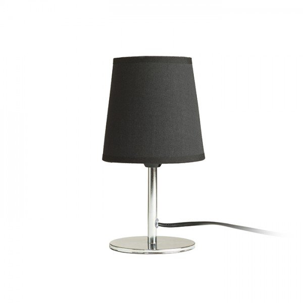 Veioza/ Lampa de masa decorativa MINNIE negru, Veioze moderne de masa⭐ modele elegante inalte potrivite pentru noptiere dormitor si living.✅DeSiGn decorativ de lux unic!❤️Promotii lampi❗ ➽www.evalight.ro. Alege corpuri de iluminat interior tip lampi mari mari cu picior inalt pt citit cu reader LED, de podea, aspect vintage deosebit cu cristal, abajur din material textil, sticla, lemn, metalic, ceramica cu flori, ieftine de calitate la cel mai bun pret. a