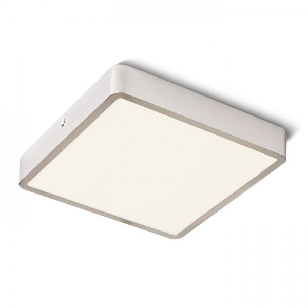 Spot LED slim aplicat tavan HUE SQ 22 nichel, Spoturi aplicate tavan / perete, mobila, LED⭐modele moderne pentru living,dormitor,bucatarie,baie,hol.✅Design decorativ unic!❤️Promotii lampi❗ ➽ www.evalight.ro. Alege corpuri de iluminat interior de tip spot-uri aparente cu LED, (rotunde si patrate), ieftine de calitate la cel mai bun pret. a