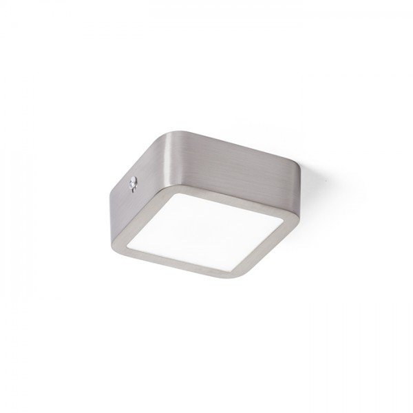 Spot LED slim aplicat tavan HUE SQ 9 nichel, Spoturi aplicate tavan / perete, mobila, LED⭐modele moderne pentru living,dormitor,bucatarie,baie,hol.✅Design decorativ unic!❤️Promotii lampi❗ ➽ www.evalight.ro. Alege corpuri de iluminat interior de tip spot-uri aparente cu LED, (rotunde si patrate), ieftine de calitate la cel mai bun pret. a