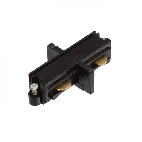 Accesoriu, conector liniar negru pentru sinele 1F-TRAC, Accesorii Corpuri de iluminat piese de schimb pentru Lustre de interior si exterior.⭐Cumpara online✅ Livrare Rapida!❤️Promotii la accesorii pt lampi❗ Abajururi de rezerva si cabluri potrivite pentru candelabre, pendule suspendate, aplice de perete, plafoniere de tavan, spoturi LED incastrate si aplicate, veioze de masa si birou, lampadare de podea, drivere si conectori sina, dulii si transformatoare electrice. Alege oferte speciale la accesorile de iluminat din casa: baie, living, bucatarie, dormitor, terasa, hol, balcon si gradina❗ Cele mai bune componente de iluminat tehnic pt surse de iluminat, kituri de suspensie, benzi LED, brate, elemente decorative cristal si farfurioare din material (ceramica, sticla, plastic, aluminiu, tesatura, textil, metal, lemn), proiectoare si reflectoare pt spot-uri reglabile cu flux luminos directionabil, ieftine si de lux, cu garantie si de calitate deosebita. Cumpara la comanda sau din stoc, oferte si reduceri speciale cu vanzare rapida din magazine la cele mai bune preturi. Te aşteptăm sa admiri calitatea superioara a produselor noastre live în showroom-urile noastre din Bucuresti si Timisoara❗ a