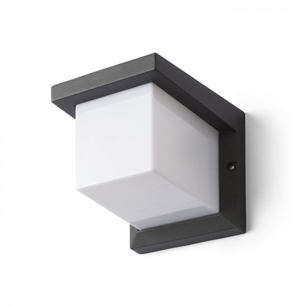 Aplica de perete exterior ambientala IP44 HIDE SQ, Aplice de exterior moderne, LED⭐ lampi de perete pentru iluminat exterior terasa casa si gradina.✅Design decorativ!❤️Promotii❗ ➽www.evalight.ro. Alege corpuri de iluminat exterior rezistente la apa tip spoturi aplicate pt perete sau tavan, metalice, abajur din sticla cu decor ornamental, bec LED si lumina ambientala, ieftine si de lux, calitate deosebita la cel mai bun pret. a