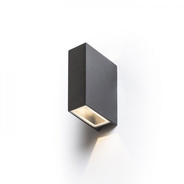 Aplica LED de perete exterior ambientala IP54 UKKO negru, Corpuri de iluminat exterior⭐ modele rustice, clasice, moderne pentru gradina, terasa, curte si alei.✅Design decorativ unic!❤️Promotii lampi❗ ➽www.evalight.ro. a