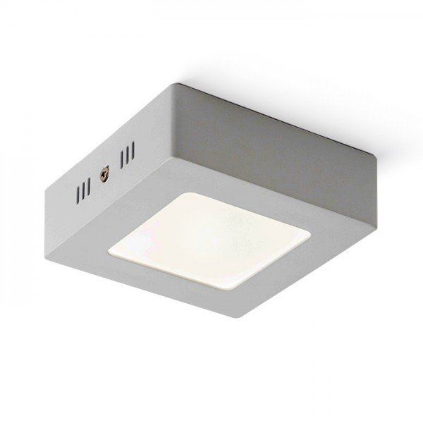 Plafoniera, Spot LED aplicat SLENDER SQ 12x12cm, Plafoniere LED⭐ modele moderne pentru iluminat living, dormitor, bucatarie.✅DeSiGn decorativ!❤️Promotii lampi LED❗ ➽www.evalight.ro. Alege lustre LED de interior de tip plafoniera aplicate de tavan sau de perete, ieftine si de lux, calitate deosebita la cel mai bun pret. a