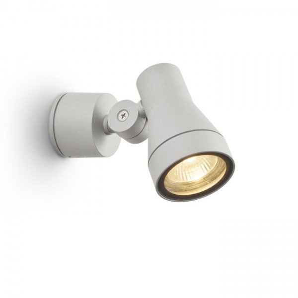 Aplica de perete cu reflector IP54 DIREZZA gri, Aplice de exterior moderne, LED⭐ lampi de perete pentru iluminat exterior terasa casa si gradina.✅Design decorativ!❤️Promotii❗ ➽www.evalight.ro. Alege corpuri de iluminat exterior rezistente la apa tip spoturi aplicate pt perete sau tavan, metalice, abajur din sticla cu decor ornamental, bec LED si lumina ambientala, ieftine si de lux, calitate deosebita la cel mai bun pret. a