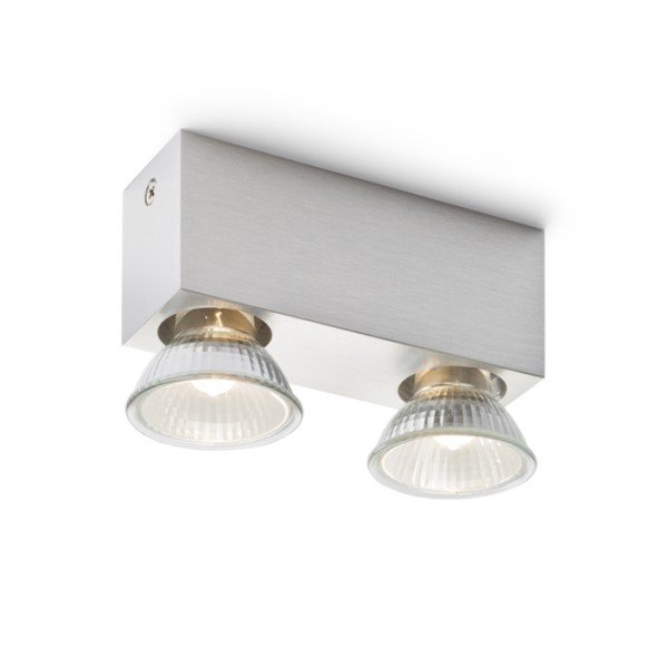 Spot aplicat de tavan Marvel II aluminiu 11,8x4cm, Spoturi aplicate tavan / perete, mobila, LED⭐modele moderne pentru living,dormitor,bucatarie,baie,hol.✅Design decorativ unic!❤️Promotii lampi❗ ➽ www.evalight.ro. Alege corpuri de iluminat interior de tip spot-uri aparente cu LED, (rotunde si patrate), ieftine de calitate la cel mai bun pret. a