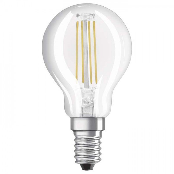 Bec E14 LED 6,5W OSRAM Retrofit iluminator DIMM clar 230V EQ60 2700K, Becuri LED E14 - Bec soclu E14 - dulie bec E14⭐ modele becuri economice LED si clasice cu filament Edison style, decorative vintage.✅Clasa eficienta energetica❗ ➽ www.evalight.ro. Alege temperatura de culoare potrivita a becurilor functie de tipul de iluminare: cu lumina calda, rece, naturala sau neutra. 
Becuri cu soclu (dulie) de tip E14, surse de iluminat inteligente: cu senzor de miscare (telecomanda), (solare) cu consum redus de energie, surse incandescente cu dulie si soclu normale (ceramica, sticla, plastic, aluminiu), LED dimabile cu lumina calda (3000K), lumina rece alba (6500K) si lumina neutra (4000K), lumina naturala, flux luminos cu lumeni, bec LED echivalent 40W / 60W / 100W  tensinea curentului electric este de 12V fata de 220V (Volti) si durata mare de viata, becuri cu lumina puternica stralucitoare, colorate si multicolore, cu forma de lumanare, mari si rezistente la caldura si la apa, ce se aprinde instant la trecerea curentului electric, cu garantie cel mai bun pret❗ a