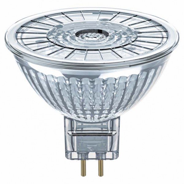 Bec MR16 / GU5,3 LED 4.5W OSRAM PRO MR16 DIMM 12V EQ20 36° 3000K, Becuri Spoturi LED - soclu MR16⭐ modele becuri economice si halogen.✅Clasa eficienta energetica❗ ➽ www.evalight.ro. Alege temperatura de culoare potrivita a becurilor functie de tipul de iluminare: cu lumina calda, rece, naturala sau neutra.
Becuri cu soclu (dulie) de tip MR16 / AR111 / GX53 / GU5.3 / GU4 cu LED dimabile cu lumina calda (3000K), lumina rece alba (6500K) si lumina neutra (4000K), lumina naturala, proiectoare si reflectoare cu spot-uri reglabile cu flux luminos directionabil, cu format GU5.3, lumeni bec LED ECO echivalent 35W / 50W / 100W / 120W / 150 (Watt) tensinea curentului electric este de 12V fata de 220V (Volti), durata mare de viata, becuri cu lumina puternica (luminozitate mare) ce consumă mai putina energie electrica, rezistente la caldura si la apa, cu garantie cel mai bun pret❗ a