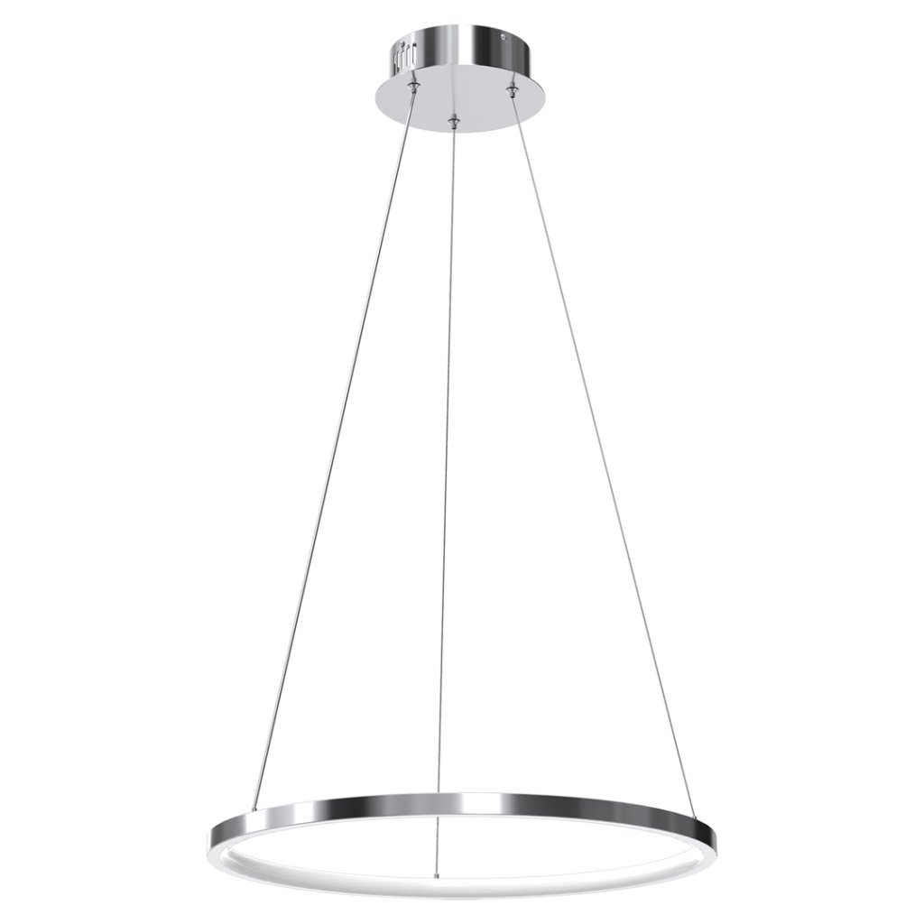 Lustra LED design modern circular ROTONDA CHROME 27W, Lustre LED, moderne⭐ modele pendule pentru iluminat dormitor, living, bucatarie.✅DeSiGn decorativ unic!❤️Promotii lampi LED❗ ➽ www.evalight.ro. Alege corpuri de iluminat cu LED suspendate pt interior, suspensii elegante de lux cu cristale (becuri cu leduri si module LED integrate cu lumina calda, naturala sau rece), ieftine de calitate deosebita la cel mai bun pret.  a