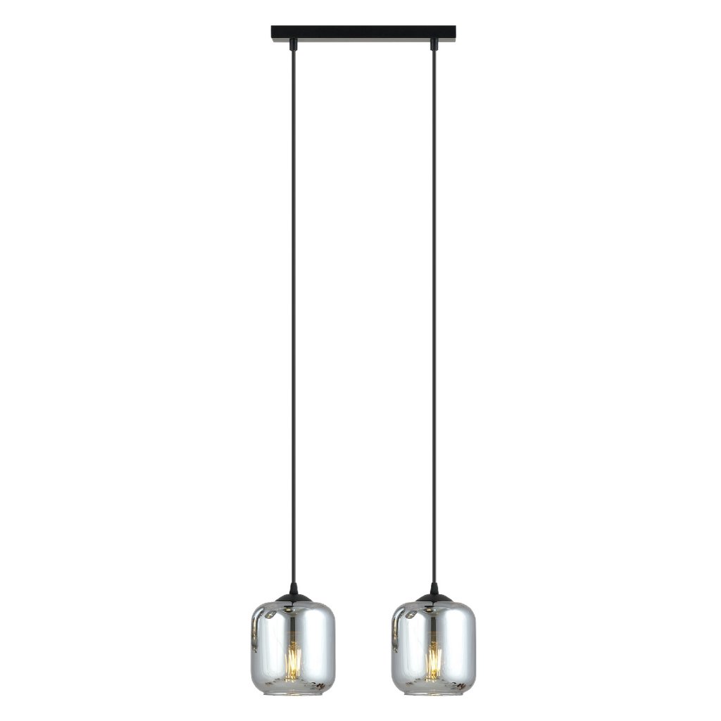 Lustra moderna cu 2 pendule suspendate STORM 2, Candelabre si Lustre moderne elegante⭐ modele clasice de lux pentru living, bucatarie si dormitor.✅ DeSiGn actual Top 2020!❤️Promotii lampi❗ ➽ www.evalight.ro. Oferte corpuri de iluminat suspendate pt camere de interior (înalte), suspensii (lungi) de tip lustre si candelabre, pendule decorative stil modern, clasic, rustic, baroc, scandinav, retro sau vintage, aplicate pe perete sau de tavan, cu cristale, abajur din material textil, lemn, metal, sticla, bec Edison sau LED, ieftine de calitate deosebita la cel mai bun pret. a