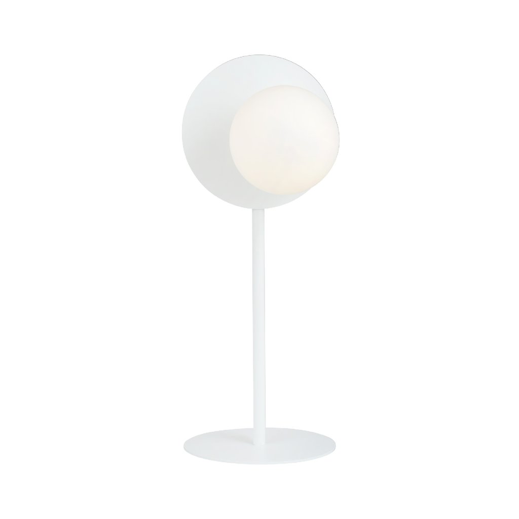 Veioza, Lampa de masa moderna OSLO LN1 alb, alb mat, Aplice de perete moderne, LED⭐ modele potrivite pentru iluminat living dormitor, bucatarie, hol.✅DeSiGn decorativ actual unic!❤️Promotii lampi❗ ➽www.evalight.ro. Alege corpuri de iluminat interior elegante de tip lustre aplicate de perete si tavan pt camere casa, ieftine si de lux, calitate deosebita la cel mai bun pret. a