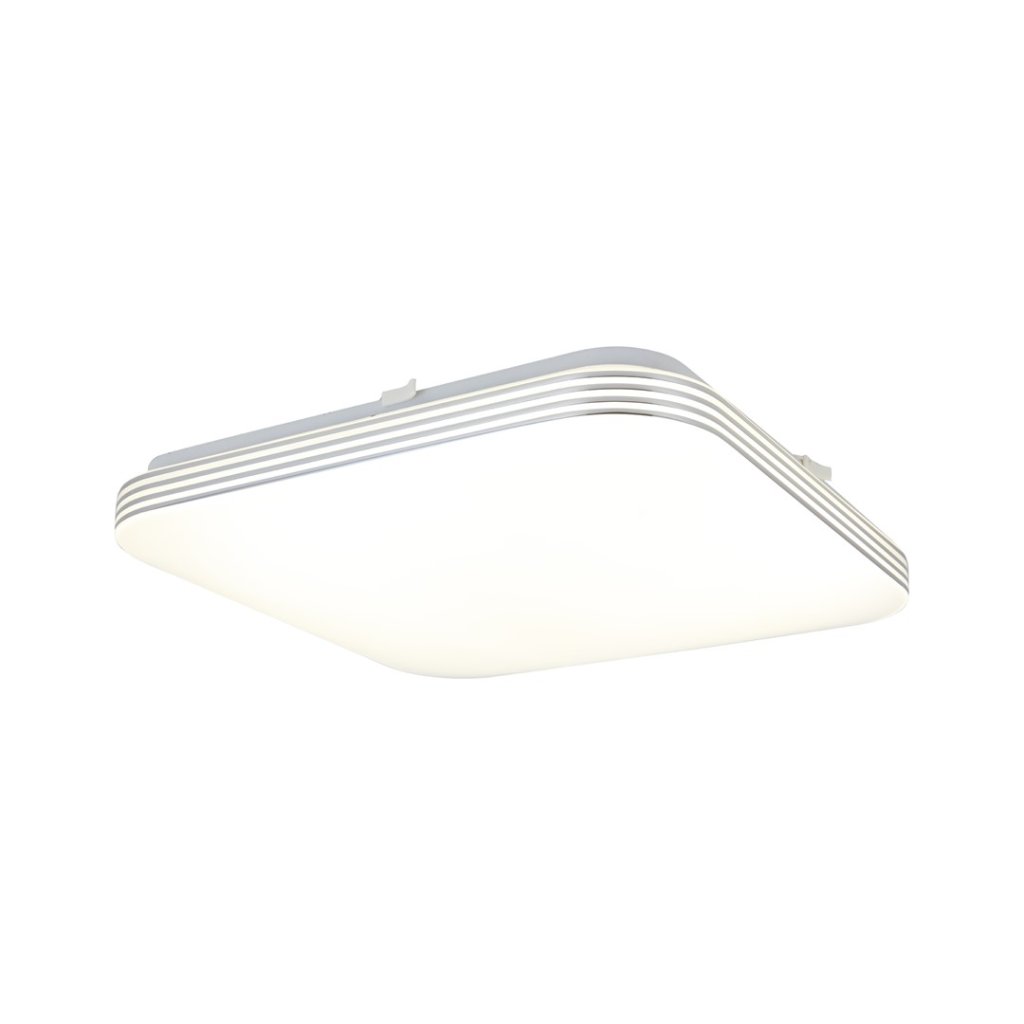 Plafoniera, lustra LED Ajax alb 33x33cm, Plafoniere LED⭐ modele moderne pentru iluminat living, dormitor, bucatarie.✅DeSiGn decorativ!❤️Promotii lampi LED❗ ➽www.evalight.ro. Alege lustre LED de interior de tip plafoniera aplicate de tavan sau de perete, ieftine si de lux, calitate deosebita la cel mai bun pret. a