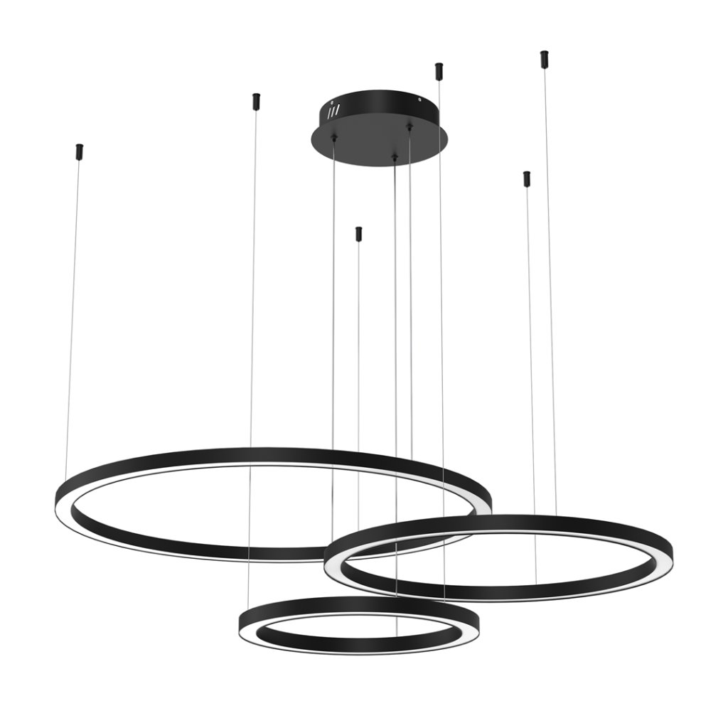 Lustra moderna design circular cu 3 inele LED Galaxia negru, Corpuri de iluminat interior LED⭐ modele lustre interior LED pentru living, dormitor, bucatarie, baie.✅DeSiGn decorativ de lux!❤️Promotii lampi LED❗ ➽www.evalight.ro. Alege Corpuri de iluminat interior LED elegante in stil modern, suspendate sau aplicate de tavan si perete, ieftine de calitate deosebita la cel mai bun pret. a