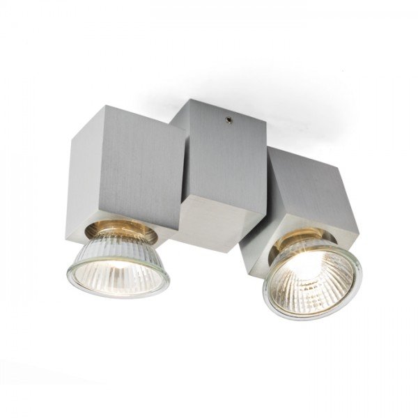 Spot aplicat de tavan Marvel II aluminiu, Spoturi aplicate tavan / perete, mobila, LED⭐modele moderne pentru living,dormitor,bucatarie,baie,hol.✅Design decorativ unic!❤️Promotii lampi❗ ➽ www.evalight.ro. Alege corpuri de iluminat interior de tip spot-uri aparente cu LED, (rotunde si patrate), ieftine de calitate la cel mai bun pret. a