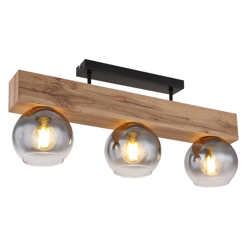 Plafoniera cu 3 surse de iluminat design modern Moitas negru, maro, Plafoniere moderne, LED⭐ modele elegante pentru living, dormitor, bucatarie sau hol.✅DeSiGn decorativ actual unic!❤️Promotii lampi❗ ➽www.evalight.ro. Alege corpuri de iluminat interior de tip plafoniera, lustre aplicate de tavan si perete pt camere casa, ieftine si de lux, calitate deosebita la cel mai bun pret. a