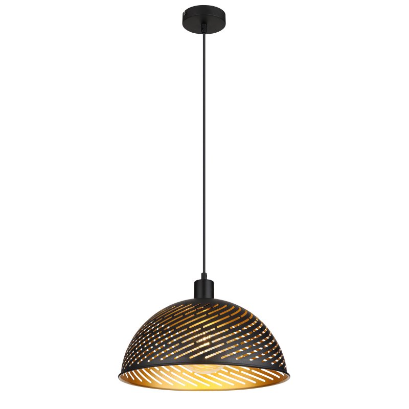 Pendul design modern Lenna negru mat, auriu, Candelabre si Lustre moderne elegante⭐ modele clasice de lux pentru living, bucatarie si dormitor.✅ DeSiGn actual Top 2020!❤️Promotii lampi❗ ➽ www.evalight.ro. Oferte corpuri de iluminat suspendate pt camere de interior (înalte), suspensii (lungi) de tip lustre si candelabre, pendule decorative stil modern, clasic, rustic, baroc, scandinav, retro sau vintage, aplicate pe perete sau de tavan, cu cristale, abajur din material textil, lemn, metal, sticla, bec Edison sau LED, ieftine de calitate deosebita la cel mai bun pret. a