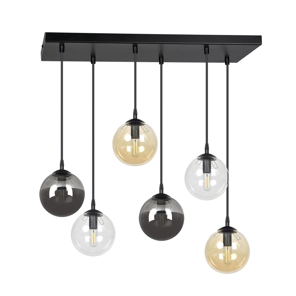 Lustra suspendata design modern Cosmo 6 mix , Candelabre si Lustre moderne elegante⭐ modele clasice de lux pentru living, bucatarie si dormitor.✅ DeSiGn actual Top 2020!❤️Promotii lampi❗ ➽ www.evalight.ro. Oferte corpuri de iluminat suspendate pt camere de interior (înalte), suspensii (lungi) de tip lustre si candelabre, pendule decorative stil modern, clasic, rustic, baroc, scandinav, retro sau vintage, aplicate pe perete sau de tavan, cu cristale, abajur din material textil, lemn, metal, sticla, bec Edison sau LED, ieftine de calitate deosebita la cel mai bun pret. a